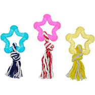 Flamingo 8 cm Yıldız İpli Köpek Oyuncağı