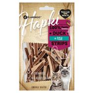 Flamingo 85 gr Hapki Strips Ördekli ve Balıklı Kedi Ödül Maması