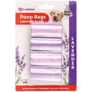 Flamingo Lavanta 4x15 Adet Köpek Tuvalet Poşeti