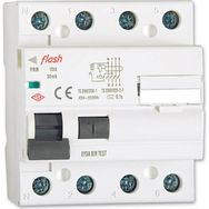 Flash 4x63 30ma Mekanik Kaçak Akım Koruma Rölesi