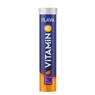FLAVA Vitamin C Çinko 20 Efervesan Tablet