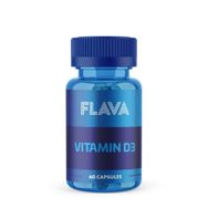 FLAVA Vitamin D3 60 Kapsül