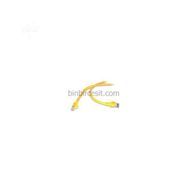 Flaxes FNK-6005S Sarı 50 cm CAT6 UTP 24AWG Patch Network Kablo
