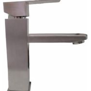 Fleko Inox Kare Lüx Lavabo Batarya