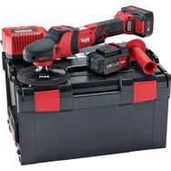 Flex PE 150 18.0-Ec Set Rotary Akülü Polisaj Makinesi Seti