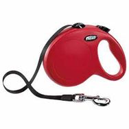 Flexi 235-102002 5 m Kırmızı New Classic İp Otomatik Köpek Gezdirme Tasması