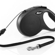 Flexi 235-102004 8 m Siyah New Classic İp Otomatik Köpek Gezdirme Tasması