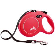 Flexi 3 m XS Kırmızı New Classic Otomatik Şerit Köpek Gezdirme Kayışı