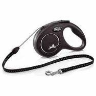 Flexi 5 m Siyah [M] New Classic Otomatik İp Köpek Gezdirme Kayışı
