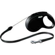 Flexi Classic-1 5 mt Small Siyah Köpek Gezdirme Tasması