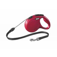 Flexi Classic 8 m İpli M Boy Kırmızı Köpek Tasması