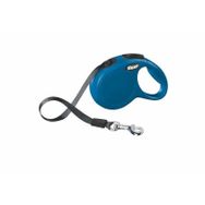 Flexi New Classic 3 m Mavi Şerit Köpek Tasması