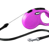 Flexi New Classic 5 m Pembe İp Köpek Tasması
