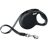 Flexi New Classic Otomatik Siyah Small 5 mt Gezdirme İpi