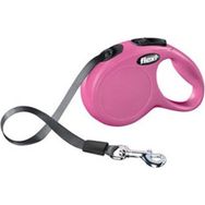 Flexi New Classic Xsmall Şerit Pembe 3 mt Otomatik Gezdirme