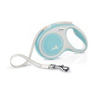 Flexi New Comfort 5 m Açık Mavi Şerit Otomatik Köpek Tasması