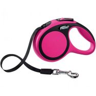 Flexi New Comfort Otomatik Pembe 3 m Köpek Tasması