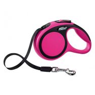 Flexi New Comfort S 5M Pembe Şerit Köpek Tasması