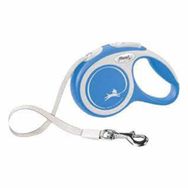 Flexi New Comfort Small 5m Şerit Gezdirme Mavi Tasma