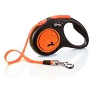 Flexi New Neon Turuncu M 5M Şerit Tasma