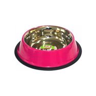 Flip KE-3201P Mat Pembe 8 Oz Çelik Mama Kabı