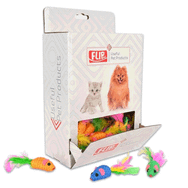 Flip Örgü Fare Kedi Oyuncağı