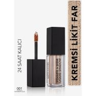 Flormar 001 Cashmere Gold Shimmer ve Shine Metalik Efektli Likit Göz Farı