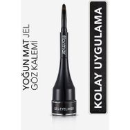 Flormar 001 Gel Black Gün Boyu Kalıcı Profesyonel Jel Eyeliner