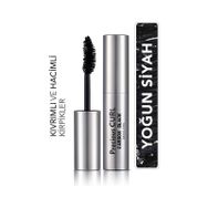 Flormar 002 Karbon Siyah Kıvırıcı ve Dolgunlaştırıcı Oval Fırçalı Precious Curl Maskara