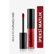 Flormar 014 Carnation Red Silk Matte Likit Mat Ruj