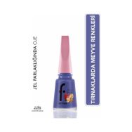 Flormar Jl96 Concord Grape Juicy Fruits Jelly Look Yüksek Pigmentli ve Parlak Bitişli Jel Görünümlü Oje