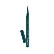Flormar No:004 Green Matte Ekstra Mat Bitişli Yoğun Siyah Esnek Keçe Uçlu Kalem Eyeliner
