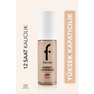 Flormar Perfect Coverage 131 Warm Nude Yoğun Kapatıcı Su Bazlı Fondöten
