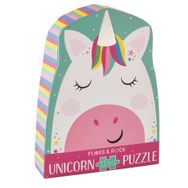 Floss and Rock 40P3597 12 Parça Rainbow Unicorn Şekilli Yapboz