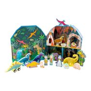 Floss and Rock Dino Ahşap Figürlü Oyun Kutuları
