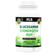 Flx Glucosamine Chondroitin MSM Hyaluronic Acid Zerdeçal 180 Tablet