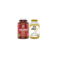 Flx Omega 3-6-9 90 Tablet + Ncs Collagen Hyaluronic Acid Vitamin C 90 Tablet