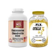 Flx Omega 3-6-9 90 Tablet + Ncs Glucosamine Chondroitin MSM Type ll Collagen 300 Tablet