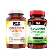 Flx Quercetin Ester C 60 Tablet + Glucosamine Chondroitin MSM 60 Tablet