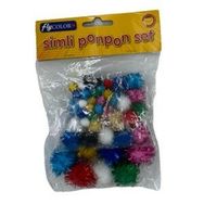 Fly 50'li Karışık Pon Pon
