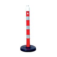FM Trafik 12420DBR 80 mm Dubalı Uyarı Dikmesi