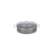 FMS G2006 Gri 34 cm Granit Endüstriyel Basık Tencere