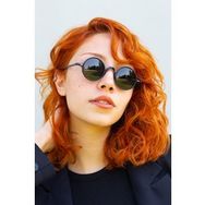 Focus On Judith Black Polarize Retro Güneş Gözlüğü