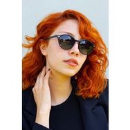 Focus On TS017 Lemon Black Retro Yuvarlak Polarize Erkek Güneş Gözlüğü