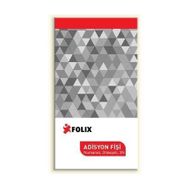 Folix Otokopili 2 Nüsha Numaralı 50'li 85x160 mm Adisyon Fişi