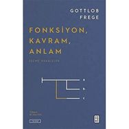 Fonksiyon Kavram Anlam Seçme Makaleler - Gottlob Frege