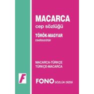 Fono Yayınları Macarca-Türkçe Cep Sözlüğü