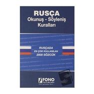 Fono Yayınları Rusça Okunuş-Söyleniş Kuralları