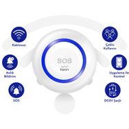 Fonri KR-WE571 Akıllı SOS Butonu
