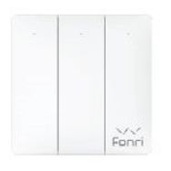 Fonri WF3-EL3-0203-03 Wi-Fi 3'lü Duvar Anahtarı